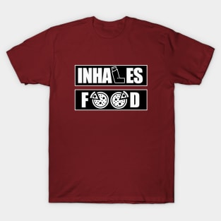 Inhales Food T-Shirt